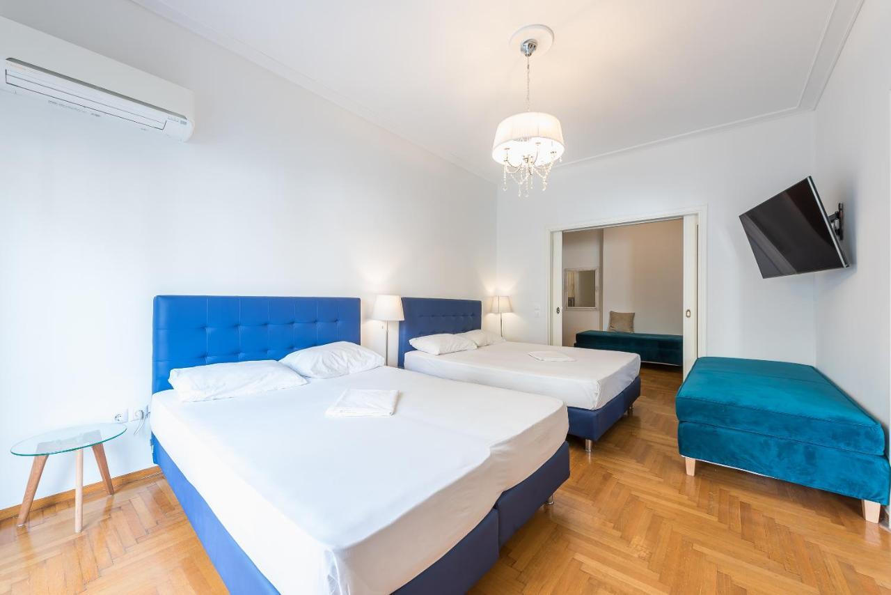 אתונה Victoria Plaza Palace Apartments מראה חיצוני תמונה