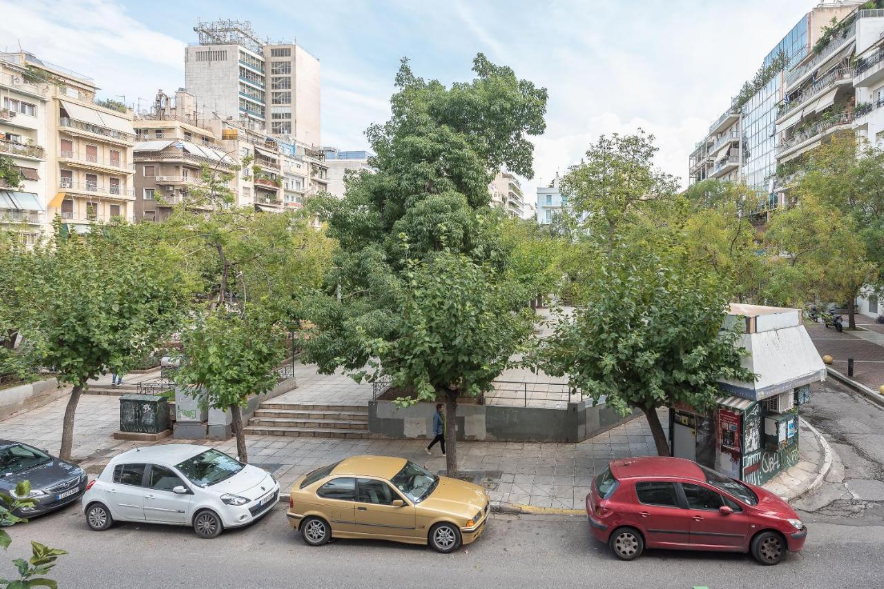 אתונה Victoria Plaza Palace Apartments מראה חיצוני תמונה